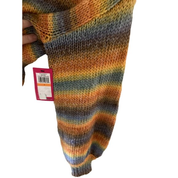 NWT VINCE CAMUTO WOMENS V-NECK LONG SLEEVE STR CITRUS SPICE Small - Picture 4 of 7